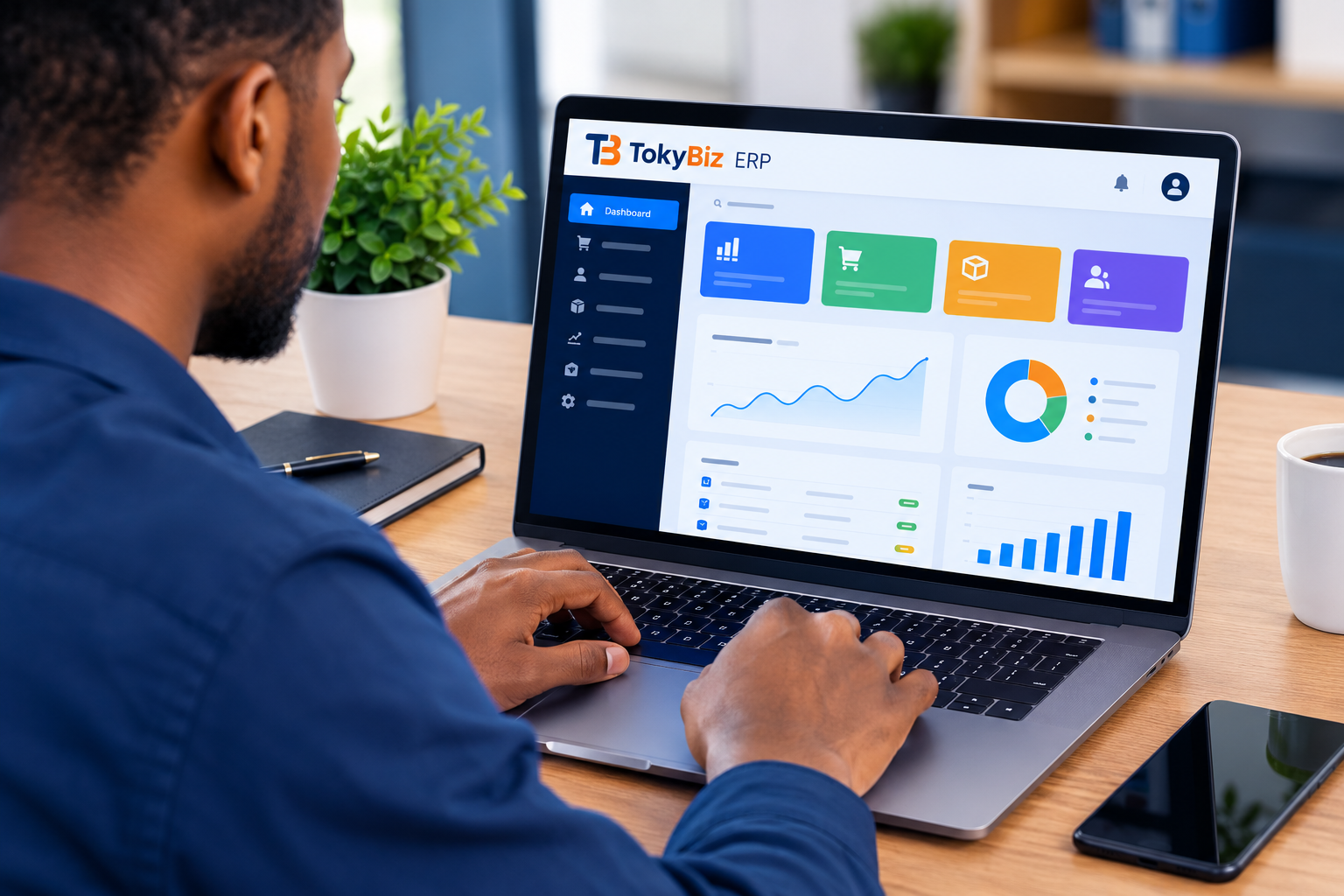 RentalCare, TokyoBiz, TredyChat, TredyHub — Business apps dashboard